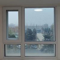 Ventanas Corredizas de Vidrio Transparente con Diseño Moderno Personalizado, Doble Acristalamiento, UPVC/PVC