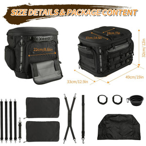 <span class=keywords><strong>Sac</strong></span> de transport <span class=keywords><strong>pour</strong></span> animaux de compagnie <span class=keywords><strong>pour</strong></span> <span class=keywords><strong>moto</strong></span>, imperméable, coupe-vent, <span class=keywords><strong>sac</strong></span> à <span class=keywords><strong>dos</strong></span> de voyage portable <span class=keywords><strong>pour</strong></span> chiens et chats, grand espace durable, conduite en plein air - Product Image 6