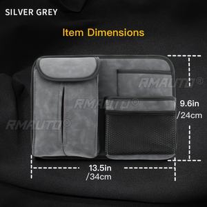 <b>Car</b> Storage Bag Auto Interior Seat Back Organizer Multi-functional Tissue Holder Pocket Stowing <b>Tidying</b> Hanging Bag - Product Image 6