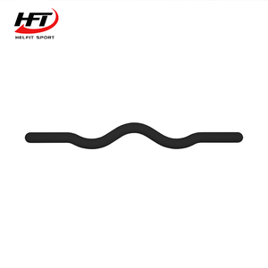 <span class=keywords><strong>Barre</strong></span> <span class=keywords><strong>EZ</strong></span> Curl pour l'entraînement des <span class=keywords><strong>biceps</strong></span> et des triceps, recouverte de caoutchouc noir - Product Image 1