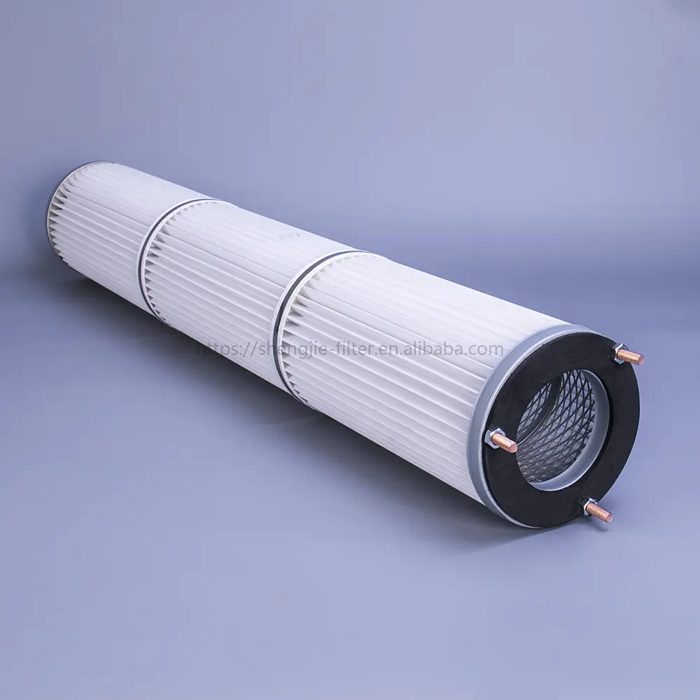 Wholesale High Quality Air Filter Cartridge Compressor Cylindrical Cartridge Filter