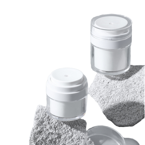 20ML Acrylic Cream Jars Airless <b>Pump</b> <b>Bottle</b> Screw Cap Refillable Cosmetic Easy Use Containers Portable Travel Makeup Tools - Product Image 1
