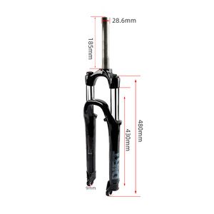 BF10 prezzo di fabbrica 26 "sospensione completa BMX <span class=keywords><strong>Jump</strong></span> strada forcella anteriore pressione olio sterzo dritto - Product Image 4