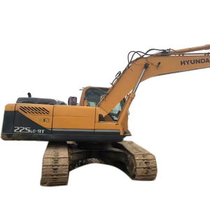 EPA ENGINING 22 tonnes Corée du Sud pelleteuse sur chenilles d'occasion pelleteuse Hyundai 225 pelleteuse - Product Image 1