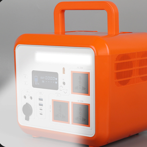 1500W 220V 230V ปลั๊ก EU เครื่องกำเนิดไฟฟ้าพลังงานแสงอาทิตย์แบบพกพาใช้แบตเตอรี่ LiFePO4กลางแจ้งตั้งแคมป์ - Product Image 1