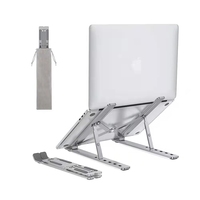 Ucuz Metal ergonomik dikey katlanabilir dizüstü bilgisayar Tablet PC Laptop standı kullanılan yenilenmiş Laptop için kullanın