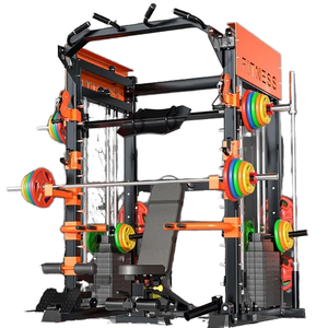 Personnalisable Multi-Fonctionnel Smith Machine Gym <span class=keywords><strong>Rack</strong></span> Fitness Equipment pour <span class=keywords><strong>Squat</strong></span> et autres exercices - Product Image 5