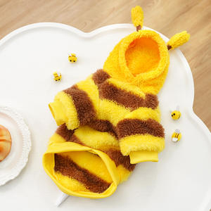 Fishprincess Luxus-Hundemantel mit Bienen-Cartoon-Design - Polyester-Material, Bequem für Alle Jahreszeiten, XXL-Größe Haustierkleidung - Product Image 6