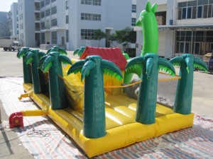 Structure gonflable en PVC Animal King Land pour événements extérieurs ou location de fêtes - Product Image 4