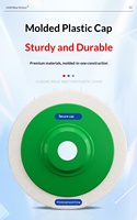 Disque de polissage en feutre de laine personnalisé pour finition miroir, pour meuleuse d'angle, acier inoxydable, marbre, carrelage, cire et polissage