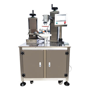 Boîte en fer blanc en forme de <span class=keywords><strong>coeur</strong></span> Cookie Chocolat Imprimé BOPP Bande Semi Auto Intelligent Machine à sceller/Canettes - Product Image 1