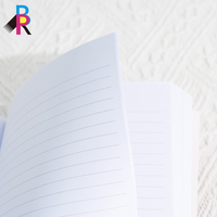 Cuaderno Portátil Delgado A5 Personalizado con Diseño Floral, Diario Duradero, Cuaderno Compacto de Oficina con Tapa Blanda para Estudio Diario