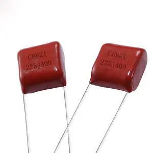 CBB21 225J400 MPP Metalized Polypropylene Film Capacitor