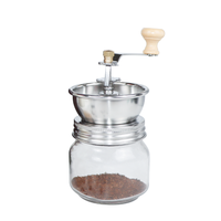 Offre Spéciale : Couvercles pour Moulin à Café Manuel en Acier Inoxydable SS304 pour Bocal Mason