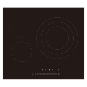 Built-in Electric 3 Burner 60cm Ceramic Hob Cooker Radiant cooktop with touch control for Any Cookware - Product Image 1