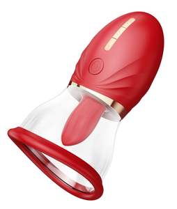 Realov Adora mar Magic Tongue Vergnügen saugen Vibrator Kitzler/Brust saugen und lecken Sexspielzeug für weibliche Massage gerät Masturbation - Product Image 1