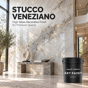 Stucco Veneziano Marmorino Traspirante, Finitura Liscia <span class=keywords><strong>in</strong></span> Marmo Naturale, Decorativo per Interni, Alta Adesione - Product Image 1