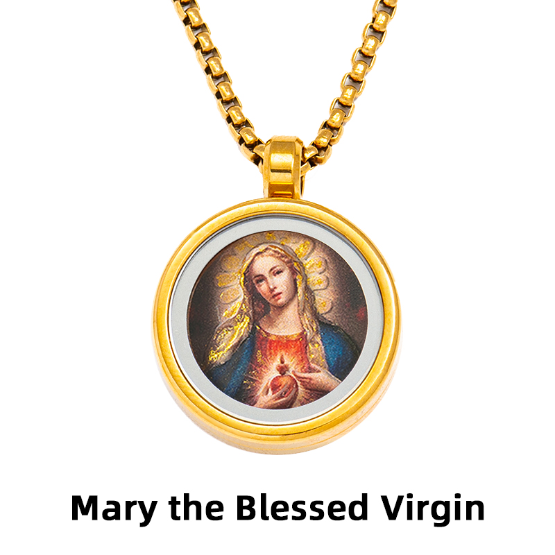 Marie la Bienheureuse Vierge-Camée d'Or