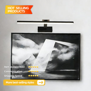 Minimalist Black Aluminum LED <b>Wall</b> Lamp 3500K Warm White IP20 <b>Wall</b>-Mounted for Living Room - Product Image 6