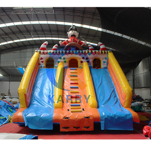Toboggan aquatique gonflable pirate pour fête d'été, certifié CE, garantie 3 ans, capacité 300-500 kg, portable - Product Image 5