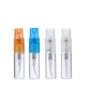 Screw Neck Refillable 2ml Glass Sample Perfume Spray Bottles