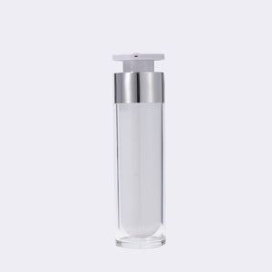 Factory Direct Acrylic Vacuum Bottle 50ml <b>Sunscreen</b> Foundation <b>Lotion</b> Toner Essence Cosmetic Packaging Bottle - Product Image 1