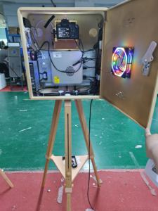 Factory Price <strong>Photo</strong> Mirror Booth with Flight case 2026 15.6inch Magic Mirror <strong>Photo</strong> Booth for Wedding or Party Accessories - Product Image 3