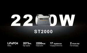 สถานีไฟฟ้าพกพาใหม่ปี 2026 กำลังไฟ 2500W 3000W 5000W แบตเตอรี่ลิเธียมพรีเมียม เครื่องกำเนิดไฟฟ้าพลังงานแสงอาทิตย์ ระบบจัดเก็บพลังงาน - Product Image 6