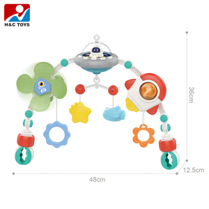 Juguete de actividad sensorial multifunción para bebé, luz nocturna musical, cuna colgante para dormir, <span class=keywords><strong>arco</strong></span> de juego de plástico suave móvil - Product Image 2