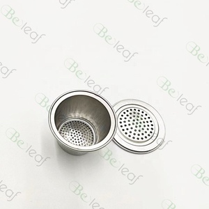 Nhà Máy Bán Buôn Bạc Nhôm Có Thể Sạc Lại Shisha Thiết Lập Độc Đáo Gương Kỹ Thuật Với Nhôm Pod Và Hộp Thủy Tinh Đóng Gói - Product Image 1