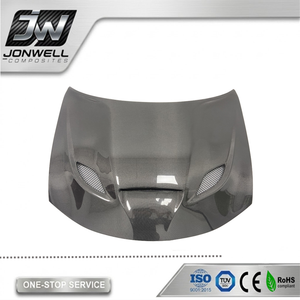Capó de Fibra de Carbono Estilo SRT Hellcat para Dodge Charger <span class=keywords><strong>2015</strong></span>, Capó Delantero de Fibra de Carbono con Ventilaciones - Product Image 1