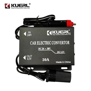 Convertisseur électrique de voiture KUERL 24V vers 12V 30A DC DC, transformateur abaisseur de tension pour usage automobile - Product Image 4