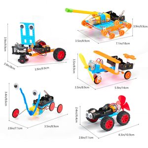 ของเล่นวิทยาศาสตร์ STEM ชุดประกอบหุ่นยนต์ DIY สำหรับเด็กอายุ 6-14 ปี ของขวัญสำหรับเด็กผู้ชาย ของเล่นวิทยาศาสตร์และวิศวกรรม - Product Image 2