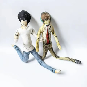 ตุ๊กตาเดธโน้ตแบบนามธรรม ไม่มีขอบสีขาว รุ่น L/Light <span class=keywords><strong>Yagami</strong></span> ขยับแขนขาได้ ทำจากเส้นใยโพลีเอสเตอร์ - Product Image 3