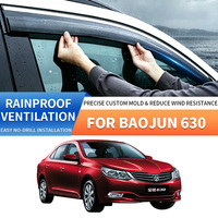 Protector de Ventana, Visera, Deflector de Ventilación, Protección Solar y Contra la Lluvia, Accesorios para Automóviles para Baojun 630