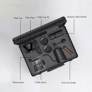 อิสตาโพรโมของขวัญชุดอุปกรณ์ชงกาแฟสำหรับบาริสต้าของขวัญชุดกาแฟดริป9ชิ้นพร้อมเครื่องบดกาแฟด้วยมือ - Product Image 5