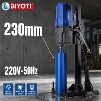 Machine de découpe de trous dans le béton de qualité industrielle BYT-1353, haute puissance 3200W, électrique, verticale, diamantée, 230mm