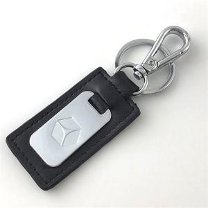 Vente en gros de porte-clés de luxe en métal en cuir artificiel porte-clés de chariot personnalisé par sublimation porte-clés en cuir personnalisé - Product Image 5