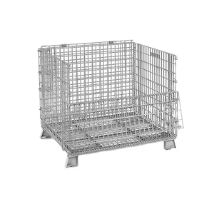 Cage mobile en métal grillagé 1200*1000*890mm pour entrepôt, type papillon - Product Image 1