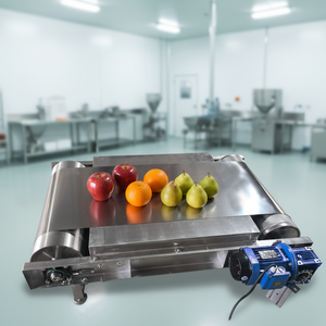 Nastro Trasportatore da Tavolo in Plastica CE 1m Piccolo Nastro Trasportatore Verde in PVC Nastro Trasportatore in Alluminio e PVC Prezzo <span class=keywords><strong>Mini</strong></span> per Magazzino Alimentare - Product Image 5