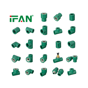 IFAN High Quality PPR Pipe <strong>Fitting</strong> Flexibility Use Yellow Color <strong>Light</strong> Weight for Easy Construction Operation PPR <strong>Fitting</strong> - Product Image 1