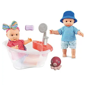 Play At Home Pretend School Funny Gift Lifelike Bathtub Baby Lovely Doll With Shower
