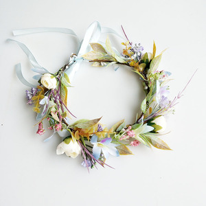 FC778 Hera personnalisé filles bandeau floral couronnes de fleurs filles <span class=keywords><strong>couronne</strong></span> de cheveux <span class=keywords><strong>couronne</strong></span> de fleurs artificielles - Product Image 6