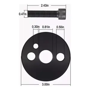 Herramienta de instalación de sello de cigüeñal para Cummins 3,9 5,9 6,7 para una gestión eficiente de cigüeñales y cojinetes - Product Image 2
