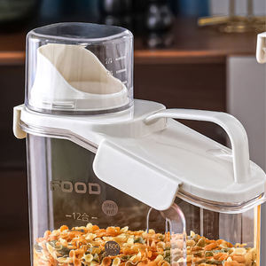 Plastic Bulk Voedselopslagcontainer Graan Rijstvat Graandispenser Met Siliconen Afdichtingsring - Product Image 2