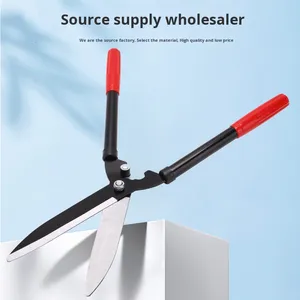 Sécateur télescopique en acier avec poignée en plastique pour jardinage, grande taille, manuel, tête droite pour la taille des pelouses et l'aménagement paysager - Product Image 3
