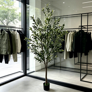 Árbol de Bonsái Artificial de <span class=keywords><strong>Olivo</strong></span> con Frutos, de Gran Tamaño, para Decoración de Bodas, Aniversarios, Navidad y Exteriores - Product Image 5