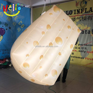 Formaggio gonfiabile appeso modello alimentare personalizzato per la decorazione pubblicitaria - Product Image 2