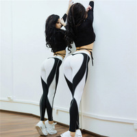 Pantalon de Yoga Logo personnalisé de haute qualité imprimé couture musculation pantalons de Yoga femmes sans couture pêche hanche course Fitness pantalon de Yoga