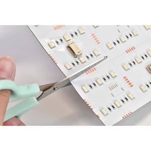 PSB212C RGB LED <b>Panel</b> SMD5050 216 LEDs Per Sheet 6 LEDs Cuttable DC 24V 30W 120° Beam Full RGB Dynamic Color for <b>Lighting</b> - Product Image 2
